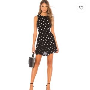 Lilian Mini Dress in Black Summer Night | Revolve